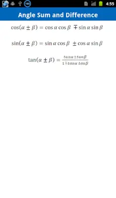 Trigonometry App android App screenshot 1
