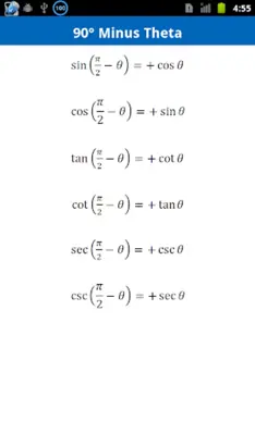 Trigonometry App android App screenshot 3